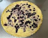 A picture of step 5 of Sakura Tart.