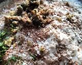 A picture of step 1 of Potato puri.