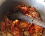 A picture of step 1 of Chane ki daal wala salan.