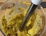 ,,Pasta z groszku, marchewek oraz czosnku,, krok przepisu 3 zdjęcie