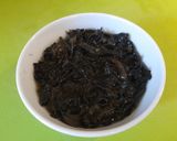 Foto del paso 4 de la receta: Bacalao cremoso con verduritas y trompeta de la muerte