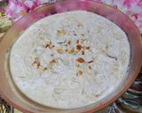 A picture of step 10 of Eid special sheer khurma.