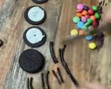 Une image de l'étape 3 de 👻OREO 🎃🕷️araignées 🕷️ d Halloween 🍭🎭.