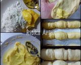 Foto langkah ke 2 dari resep Roti Sobek isi Mentega Manis Melted Simple.