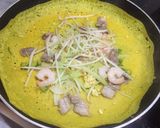 Hình bước làm 8 của món Bánh xèo xa xứ