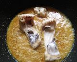 A picture of step 3 of Dahi katla fish curry.