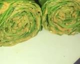 A picture of step 4 of Palak Vadi.