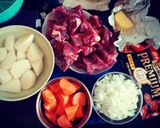 牛肉咖哩的食譜步驟1照片