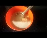 A picture of step 1 of Cheese bomb pizza.