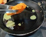 A picture of step 2 of Masala tilapia fish fry.