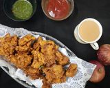 प्याज़ की भुजिया (pyaz ki bhujiya recipe in Hindi) रेसिपी चरण 4 फोटो