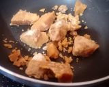 A picture of step 5 of Peanut chikki.