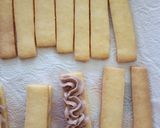 Csokikrémes linzerrudak recept fázis 3 fotója