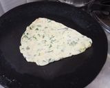 A picture of step 3 of Mint Paratha.