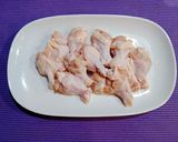 A picture of step 1 of Chicken Soup.
