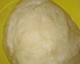 A picture of step 1 of Ring soft bread.