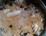 A picture of step 9 of Chicken drumstick Pad Thai (ish) in a spicy coconut sauce.