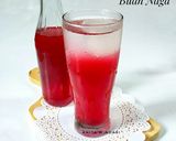 Foto langkah ke 4 dari resep Es Sirup Kulit Buah Naga.