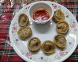 A picture of step 5 of Cauliflower-Cauliflower filled Momos.
