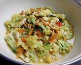 Foto langkah ke 5 dari resep Sayur Orak-arik Telur.