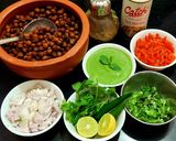 काला चना चाट (Kala Chana chaat recipe in Hindi) रेसिपी चरण 5 फोटो