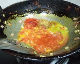A picture of step 2 of Fried kale chane ki chaat.