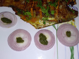 Pomfret fish fry