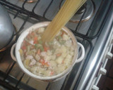 Foto del paso 3 de la receta: Sopa de verduras pollo y fideos (sin sal)
