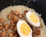 Foto langkah ke 10 dari resep Nasi Tim Ayam (Rice Cooker).