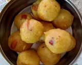 A picture of step 4 of Yummy laddu😛.