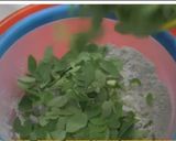 முருங்கை கீரை கேழ்வரகு அடை(murungaikeerai kelvaragu adai recipe in tamil) ரெசிபி ஸ்டேப் 2 புகைப்படம்