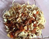 Foto langkah ke 3 dari resep Beef Aglio Olio.