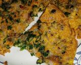 A picture of step 8 of Okra (Bhindi) Omelette.