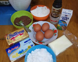 Foto langkah ke 1 dari resep Butter Chocolate Cheese Cake.