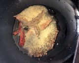A picture of step 2 of Chingri Pui Metuli (Malabar Spinach Seeds Curry with Prawns).