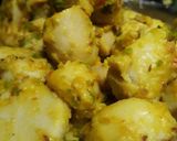 A picture of step 2 of Dry and green ArbiIt's too spicy.