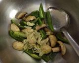 A picture of step 4 of Sauted Vegetables.