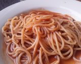 Foto del paso 5 de la receta: Fideos🍝en salsa al estilo coreano🌶🍳 a mi manera🤔