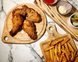 Hình bước làm 5 của món Gà rán KFC
