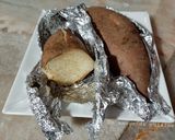 Une image de l'étape 4 de Patate douce au four 🍠.