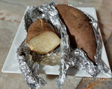Une image de l'étape 4 de Patate douce au four 🍠.