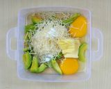 Foto langkah ke 2 dari resep Kue Alpukat Kukus Keto (induksi) / Debm.