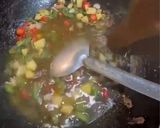 A picture of step 8 of Bisi Bele Bhat.
