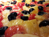 Torta salata patate e pomodorino ciliegino