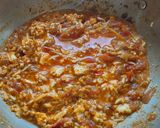 A picture of step 4 of Egg Kheema.