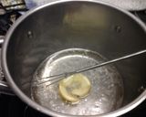A picture of step 1 of Baklava with Lemon Syrup.