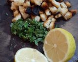 Foto del paso 4 de la receta: Slit (espinaca,burgol,cebolla y pan tostado)