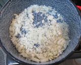 Zöldséges rizs 🍚 brokkolival 🥦, karfiollal 🌸 és vöröshagymával 🧅 recept fázis 3 fotója