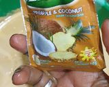 A picture of step 6 of Pineapple & coconut drink.