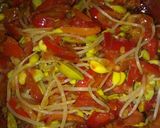 Foto langkah ke 5 dari resep Tumis kulit Melinjo mix kecambah+petai.